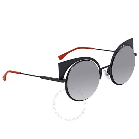 Fendi Eyeshine Grey Gradient Cat Eye Ladies 